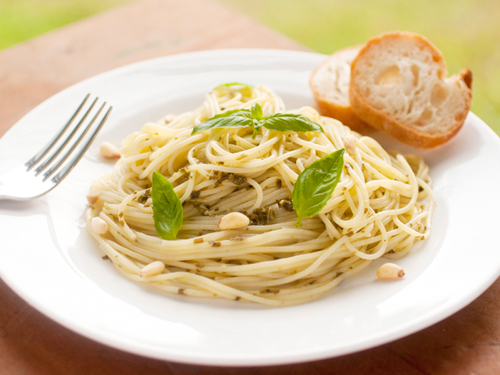 ジェノバパスタも最高