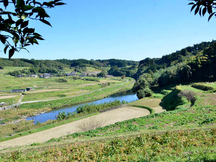 水源村と呼ばれていた木下さんの圃場の地域