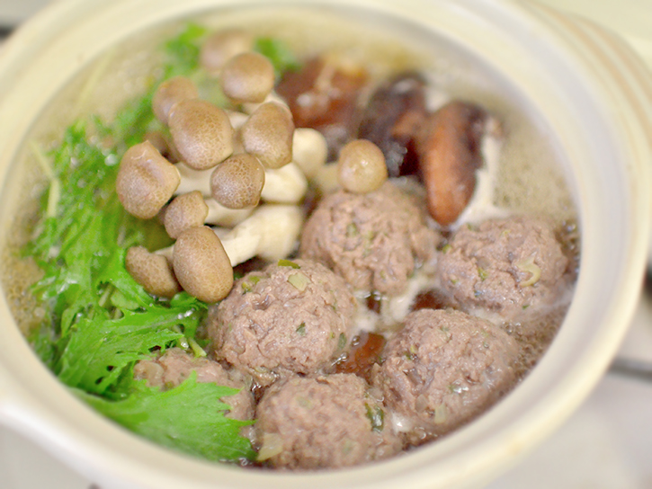 肉だんご鍋