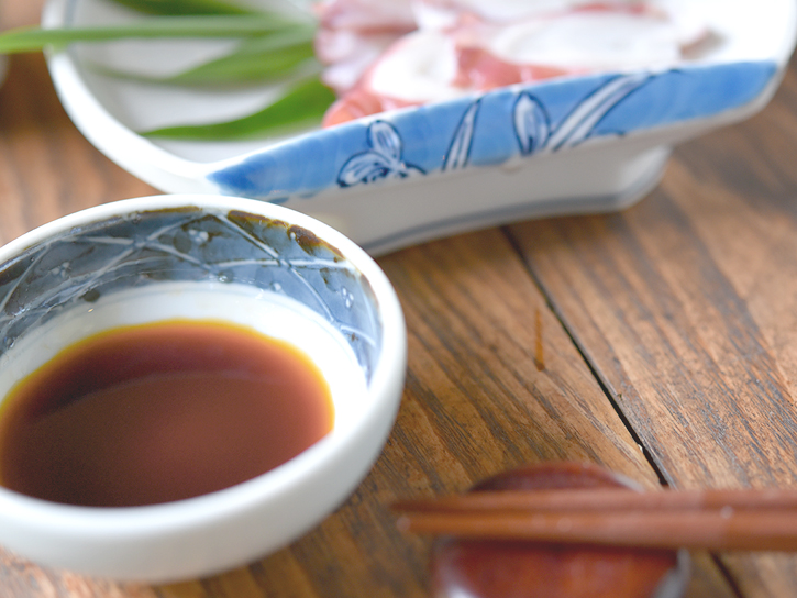 醤油と刺身