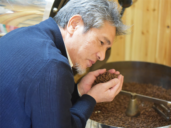 岩下さんと豆