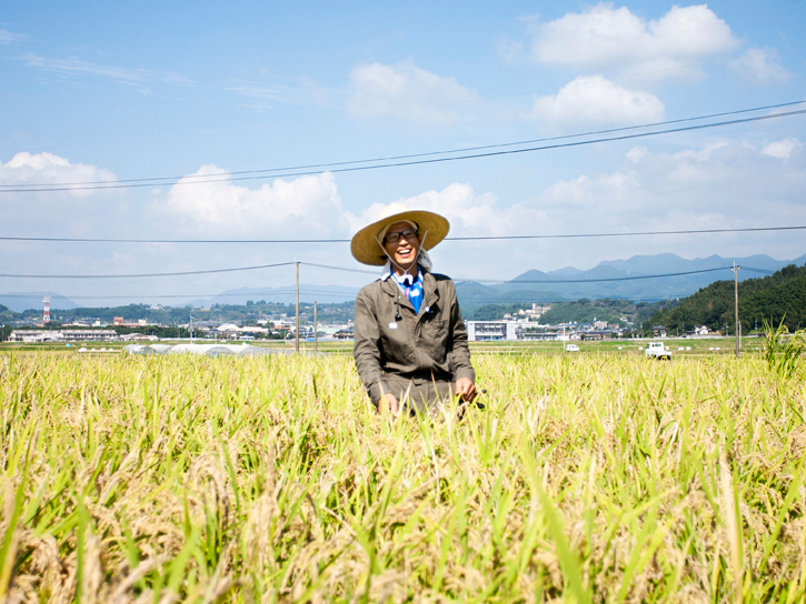 實取さん掛け干し風景